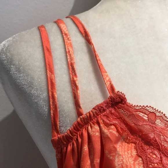 Intimately Free People Off the Coast cami top coral combo Large New with Tags - Picture 5 of 12